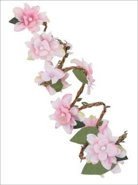 Fairy Arm Wrap Bendable Floral Costume Bracelet Elf Renaissance Accessory